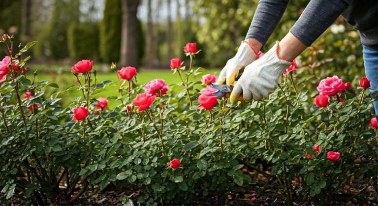 Le grand nettoyage de printemps au jardin d'ornement