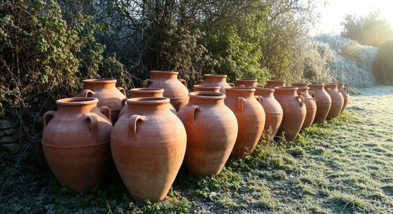 Le secret des anciens pour que les pots en terre cuite ne se fissurent jamais sous l'effet du gel est d'une simplicité désarmante